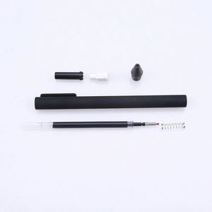 Design Est Bulk Plastic Cheap Multicolored Rubber Coated Ballpoint Pens With OEM Retractable Custom Printed Logo for Stationery - Product Image 3