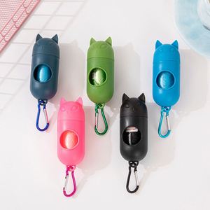 Dispensador de Bolsas para Desechos de Mascotas, Ecológico y Biodegradable, para Perros y Gatos, Incluye 1 Rollo de Bolsas - Product Image 4