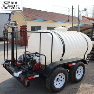 Pulvérisation de <span class=keywords><strong>remorque</strong></span> d'eau d'incendie <span class=keywords><strong>Remorque</strong></span>-citerne d'eau de 500 gallons - Product Image 5