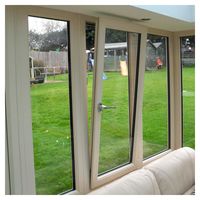 Fenêtre PVC oscillo-battante à ouverture vers l'intérieur, multifonctionnelle, pour villa et maison