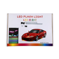 Lumière LED néon pour l'ambiance de la voiture, contrôle par application/télécommande/voix, bande lumineuse flexible RGB pour voiture, 12 LED, 12V 5V USB, lumière d'ambiance