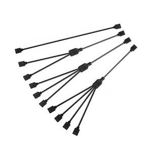 Câble d'extension femelle à femelle 3Pin 5V 4Pin 12V ARGB <span class=keywords><strong>RGB</strong></span> pour bandes LED 5050 3528 - Product Image 1