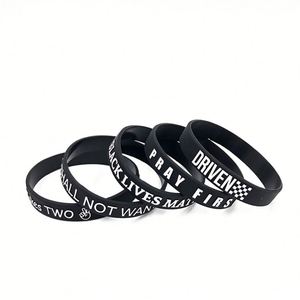 Pulseras de Silicona Personalizadas al por Mayor, Pulseras de Goma para Eventos - Product Image 4