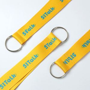 Custom Sublimation Polyester <b>Lanyards</b> Printed Logo Hook for Personalized Keychain Necklace Gift Advertising Gifts - Product Image 2
