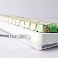 Clavier mécanique de jeu AFLION personnalisable Mini 68 sans fil USB RGB à échange à chaud