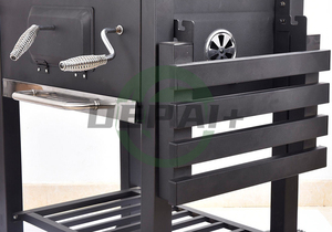 Heißer Verkauf: Tragbarer Edelstahl-Outdoor-Camping-BBQ-Grill mit integriertem <span class=keywords><strong>Gas</strong></span>-Pizzaofen – ideal für unterwegs und Camping - Product Image 5