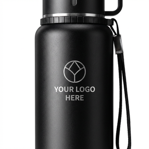 Borracce Termiche in Acciaio Inox a Doppia Parete, <span class=keywords><strong>Nuova</strong></span> Borraccia Sottovuoto per Sport, Ufficio e Regali Aziendali - Product Image 4