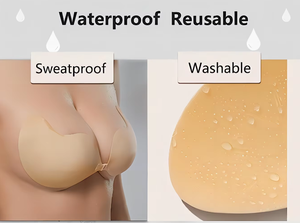 Reggiseno senza spalline in silicone autoadesivo più venduto: invisibile, senza schiena, flessioni, ultrasottile, senza cuciture per matrimoni e feste - Product Image 2