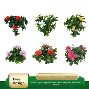 Aménagement paysager personnalisé, plantes artificielles résistantes aux UV, végétation artificielle, décorations douces pour aménagement paysager commercial, fausses fleurs, murs végétaux biophiles - Product Image 1