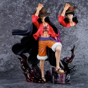Figura de PVC de Anime de Luffy de 24 CM con Doble Cabeza, Regalo Coleccionable para Comic Con - Product Image 6