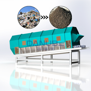 Machine de tri des déchets usagés pour déchets organiques, ligne de tri pour décharges sanitaires - Product Image 1