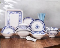 Vente en gros de plats de restaurant nordique Assiette de présentation en mélamine carrée blanche de 10 pouces