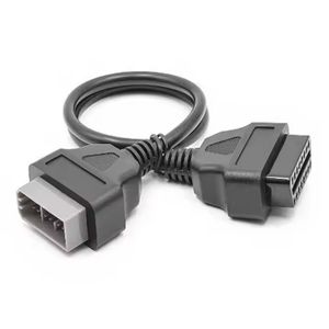 Para <span class=keywords><strong>Nissan</strong></span> Old Cars 14PIN OBD2 <span class=keywords><strong>Cable</strong></span> adaptador a 16PIN conector hembra herramientas de diagnóstico - Product Image 4