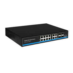 S2600WP-8G-4TC 2* SFP+2*(RJ45)+16* พอร์ต PoE+สวิตช์ PoE แบบจัดการได้ L2 สำหรับ FTTX รับประกัน 1 ปี Zikun - Product Image 2