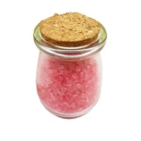 Dewdrop Dream - Sales y Bombas de Baño Aromáticas MIRYE al por Mayor, Botellas en Forma de Estrella/Corazón, Sal del Himalaya con Aroma a Lavanda/Rosa