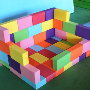 Kích thước tùy chỉnh EVA trẻ em bọt khối xây dựng trong tất cả các màu sắc cho sân chơi trẻ em với dịch vụ xử lý cắt - Product Image 4