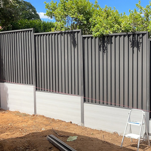 Muro de Contención Apilable de Fibra de Vidrio Compuesta 148x48mm, Borde de Jardín para Cercas de <span class=keywords><strong>Acero</strong></span> Colorbond y Balcones Naturales - Product Image 1