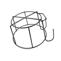 Support de pot de fleurs multifonctionnel en métal, type crochet, non pliable, pour balcon, résistant à la rouille, support de jardinière pour balcon