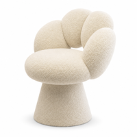 Chaise de maquillage en bois pour fille, tabouret spécial de luxe léger haut de gamme pour coiffeuse de chambre, avec dossier rotatif pour la maison et les loisirs