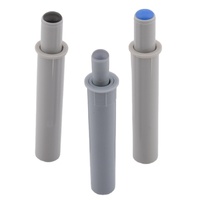 Quincaillerie de meubles : Mini-loquet magnétique en plastique de haute qualité avec amortisseur à rebond pour porte d'armoire, compatible OEM, pour verre et plastique
