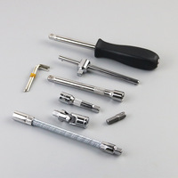 Jeu de clés à douilles de qualité supérieure, 46 pièces, clé à cliquet, tournevis, boîte à outils, réparation automobile, outils de quincaillerie pour la maison, jeu d'outils à vis
