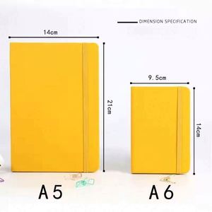 Promotional Notebook Logo Wholesale Business Gift Leather Pu A5/<b>A4</b>/A6 Personalized Custom Printing - Product Image 5