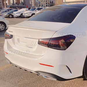 Aileron arrière style A@M-G pour Mercedes Benz Classe A V177 berline A180 A200 A250, 2018 2019 2020 2021, noir - Product Image 5