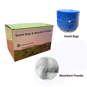 Effectieve & Hygiënische Oplossing Voor Het Opruimen Van Blauwe Reislucht Ziekte Blauwe Braakzakken Met Sapabsorberend Poeder - Product Image 2