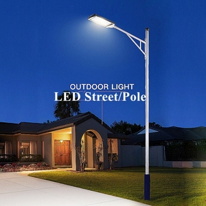 Pólo de Luz de Rua Galvanizado Q235 4m 5m 6m 7m <span class=keywords><strong>8m</strong></span> 9m 10m 12m Pólo de Luz de Rua em Alumínio Fundido - Product Image 4