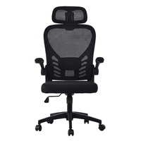 Silla de Oficina Ejecutiva Ergonómica de Malla Giratoria de Lujo Ajustable de Tela para Gerentes, de Respaldo Alto, Económica, Venta al por Mayor