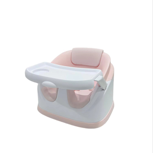 Booster compact et portable pour l'alimentation <span class=keywords><strong>de</strong></span> bébé pour le siège d'appoint <span class=keywords><strong>de</strong></span> <span class=keywords><strong>voyage</strong></span> pour tout-petits avec coussin en PU - Product Image 3