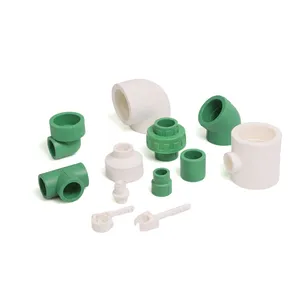 High Quality Ppr Pipe Fittings Plumbing Material Ppr Accessories Hot Cold Water Tube Ppr Connector