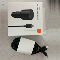 2025 nouveau chargeur de voiture double port charge rapide 100W PD USB C Mini Ttype C Charge pour téléphones mobiles Xiaomi 14/13