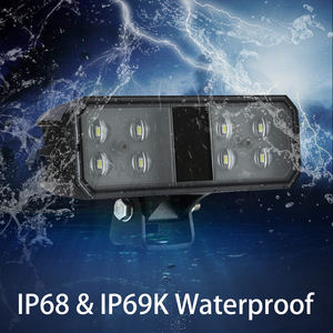 Feux de travail LED 48W IP68/69K étanches 6500K 2600Lm 4x4 Voiture Carré 16LED 12V SUV 4WD Camion <span class=keywords><strong>Tracteur</strong></span> Tout-terrain - Product Image 3
