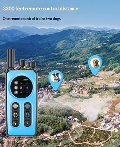 Neues wasserdichtes Hundetrainingshalsband - Fernbedienung mit LED-Licht, Vibrations- und Schockmodi, 1000m Reichweite - Product Image 6