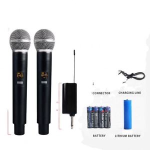 Microphone sans fil OEM d'usine 2.4G S58 pour carte son, mixeur audio, PC, podcasting, système de microphone sans fil - Product Image 2