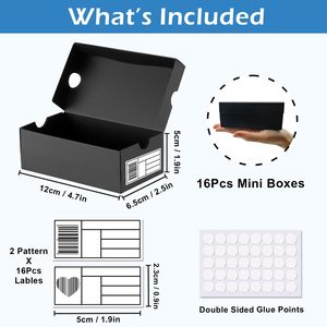 Tùy chỉnh Giày Quà tặng hộp Đảng ủng hộ thể thao mini Sneaker bao bì có thể chỉnh sửa nhãn kẹo Cookie cá nhân hộp giày - Product Image 6
