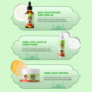 Pomada para el Cabello para Niños, Marca Privada OEM, Control de Bordes de Larga Duración, Gel Suave e Hidratante para el Cabello Infantil - Product Image 4