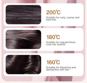 <b>Small</b> Electric Heated <b>Hair</b> Straightening Brush Portable Cordless Mini <b>Hair</b> <b>Straightener</b> Comb - Product Image 3