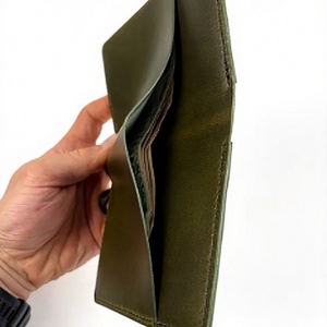 Boshiho Vintage Bi-fold RFID Blocking Slim Minimalist Genuine Leather <b>Wallet</b> Credit Card <b>Holder</b> with Front Pocket 3 in Men Women - Product Image 6