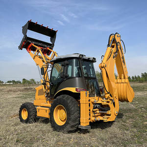 China Luyu Van LY-388 Backhoe Graafmachine Ce Goedgekeurd Vier Wiel <span class=keywords><strong>Skid</strong></span> Stuur Kleine Mid Size Backhoe <span class=keywords><strong>Loader</strong></span> Te Koop China - Product Image 1