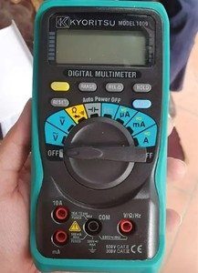 มัลติมิเตอร์ดิจิตอล Kyoritsu 1009 รุ่นมืออาชีพ ปรับช่วงอัตโนมัติ หน้าจอแสดงผล 4000 ค่า แรงดันไฟฟ้าสูงสุด 600V กระแสไฟ 10A - Product Image 6