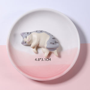 New Arrival Toy Mini Cartoon Figure Home Decor Micro Landscape Farm Decorations Resin Animal <strong>Figurines</strong> Sleeping Miniature <strong>Cat</strong> - Product Image 6