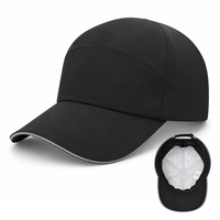 Minimalistische groene sportpet met witte sandwichklep, 6-delige atletische pet met interne versteviging, groothandel leverancier