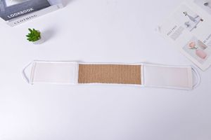 Gant de massage corporel <span class=keywords><strong>Sisal</strong></span> Chanvre Naturel Réutilisable Éponge pour enlever les peaux mortes Gant de bain en chanvre Ensemble d'épurateur de bain 4 pièces - Product Image 6