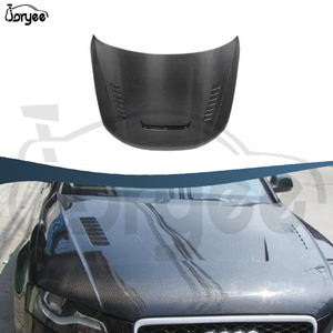 Cubierta de Capó Delantero de Fibra de Carbono <span class=keywords><strong>RS</strong></span> Mejorada, Kit de Carrocería, Piezas de Automóvil para <span class=keywords><strong>Audi</strong></span> A5 S5 RS5 2013 2016 2014 2015, Accesorio de Tuning - Product Image 1