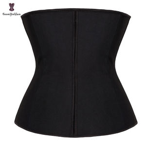 Prezzo di fabbrica Direttamente All'ingrosso Nero/Nudo/Rosa/Viola/Bule Plus Size Faja delle Donne Underbust Traspirante vita Dieta Corsetto - Product Image 5