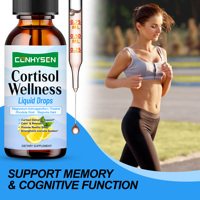 Gouttes liquides OEM ODM pour le bien-être du cortisol avec Ashwagandha et fleur de la passion : soutien détoxifiant, apaisant, relaxant et pour le système immunitaire