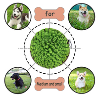 Tapis de reniflement d'entraînement IQ de haute qualité pour grands chiens tapis d'alimentation pour animaux de compagnie tapis de reniflement Portable pour chien de compagnie