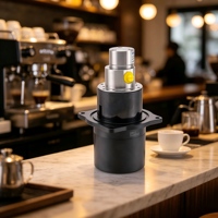 Pompe à engrenages pour machine à café expresso 24V 70W, débit max. 1,9 LPM, corps en SUS316L pour une circulation stable de l'eau chaude en milieu commercial